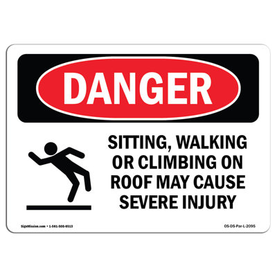 Sitting  Walking or Climbing Sign