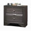 Table de chevet grise 1pc-2016605508