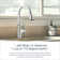 Brantford Smart Touchless  Single Handle Kitchen Faucet with Power Boost and Power Clean and with Accessories