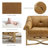Rod 33.5'' W Tufted Full-Grain Genuine Leather Accent Leisure Lounge Armchair with Ash Wood Base-812849457-812849484