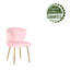 Yokley 50cm H Velvet Upholstered Side Chair-1837619353