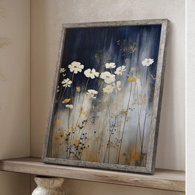 Reproduction encadrée FLORAL Series CECXCII - bois massif