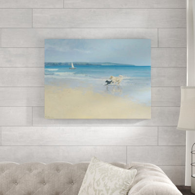 Paul Brown " Summer Sands " by Paul Brown Painting Print