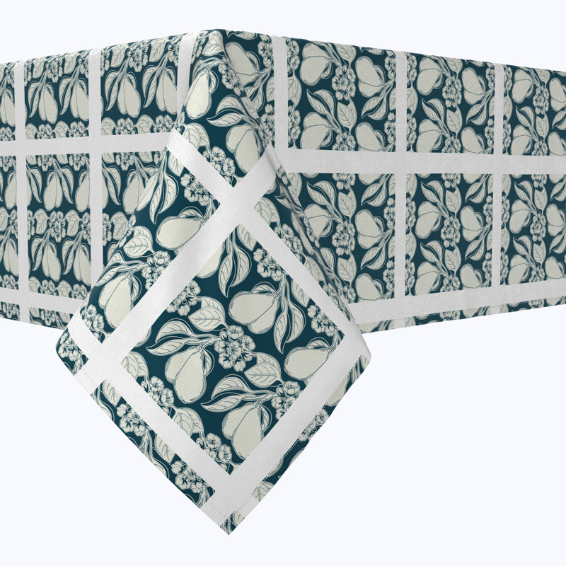 Floral 98 Cotton Tablecloths, 84" x 60"