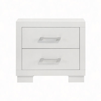 Nightstand, 2 Drawers Manufacture Wood Nightstand