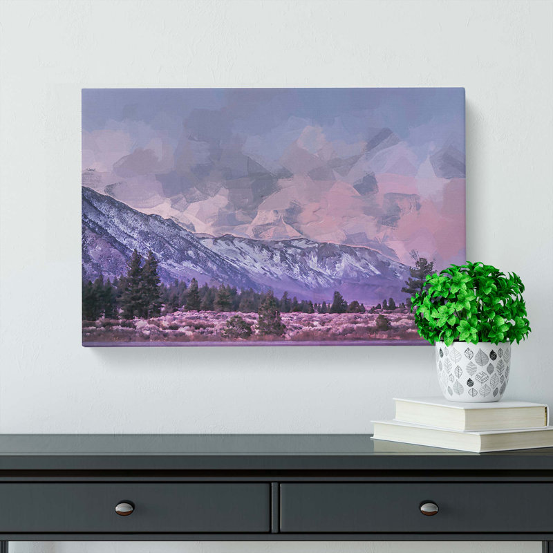 Mammoth Creek In California In Abstract - Wrapped Canvas Print, 50cm H x 76cm W x 3cm D