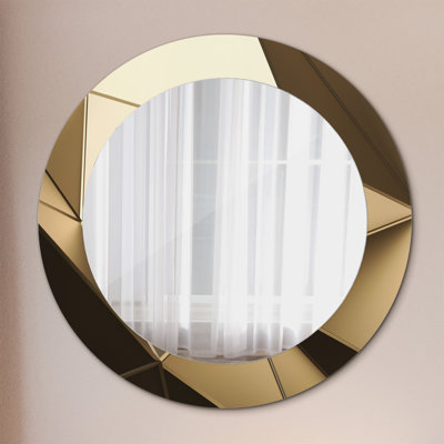 Huldar Glass Flat Wall Mirror