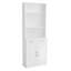 Armoire de rangement pour salle de bain avec deux portes et tiroirs-1082316821