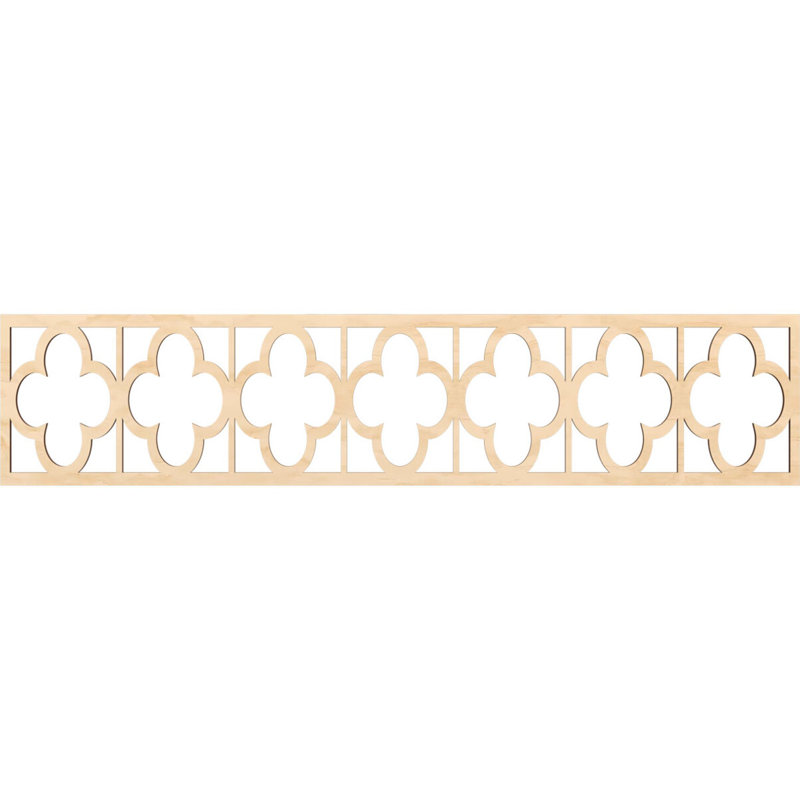 Moulure à panneau Woodall, H 10 po x l 46,75 po x P 0,25 po, Bouleau