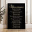 Toile 1pc 24 x 36 pouces, art mural The Ten Commandments