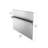 Backsplash Steel Rectangle Wall Mounted Pot Rack-20620843