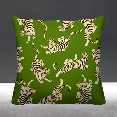 Outdoor Reversible Throw Pillow