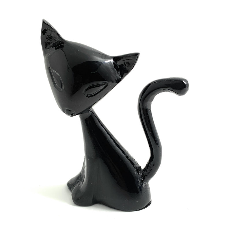 Porte-bague pour chat, Noir