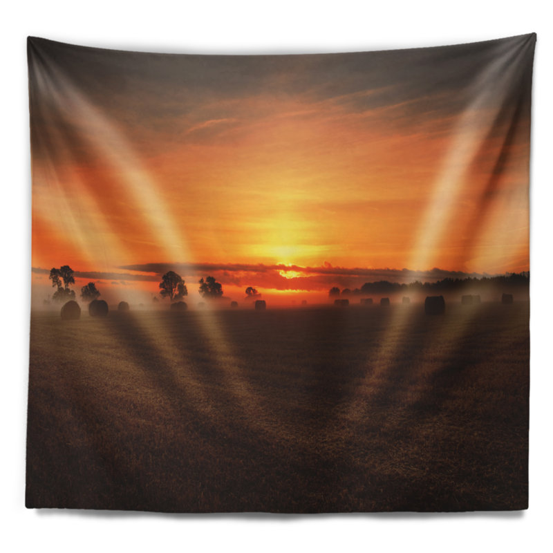 Polyester Tapestry, 50" H x 60" W