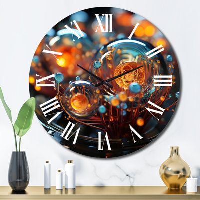 Metal Wall Clock