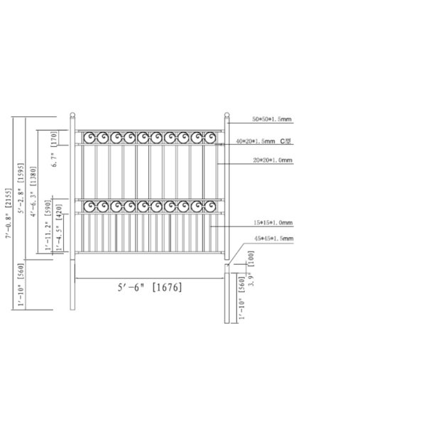 Dimensions du produit