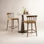 Kershaw Stool-Smoked Oak-Counter