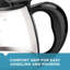 Carafe de remplacement 12 tasses Black + Decker, verre Duralife, va au lave-vaisselle, 2 couvercles supplémentaires