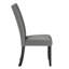 Chaise de salle à manger en bois Nicholls en gris (ensemble de 4)-1750937220