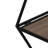 Denegal Hexagon Wall Shelves with Wood and Metal Frame Featuring MDF Panels and Boho Iron Detailing Set of 3-89124668
