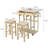 Laudalino Wood Kitchen Island Set-1235353110