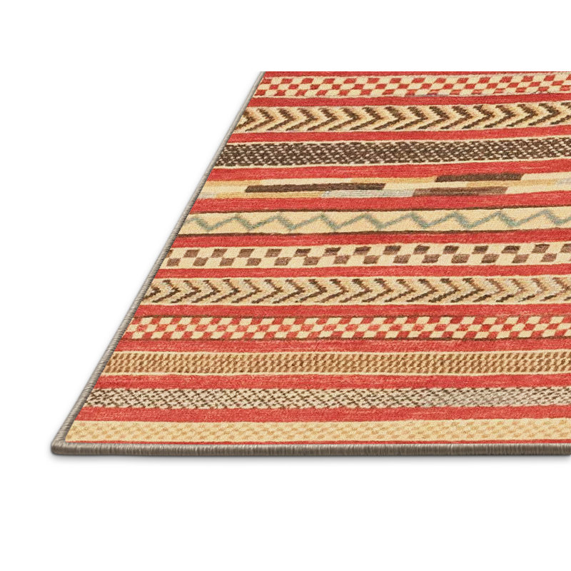 Abstract Indoor Rug, Rectangle 7' x 10'