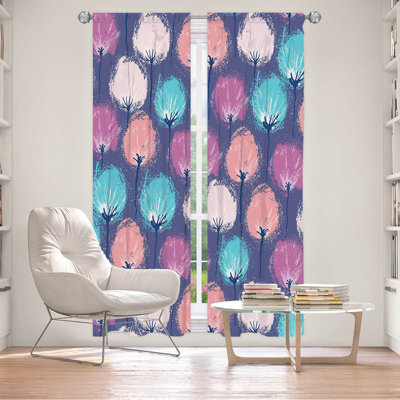 Paire de rideaux obscurcissant en polyester Fantasia