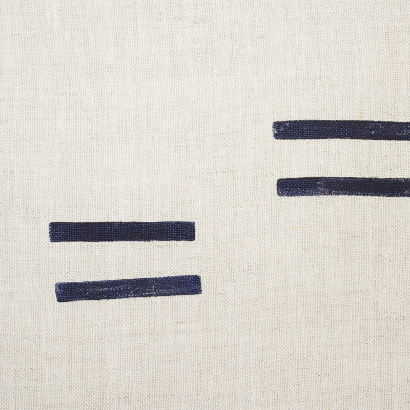Tissu Oaxaca Schumacher x Caroline Z Hurley, Marine