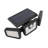Solar Powered Outdoor Security Lights with Motion Sensor, Foldable IP65 Waterproof 210Leds Security Light 3 Lighting Modes