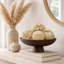 Boîte de 4 pommes de pin décoratives conservées Jayceon - blanc mat