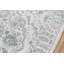 Tapis oriental bleu et ivoire Luther-32555030