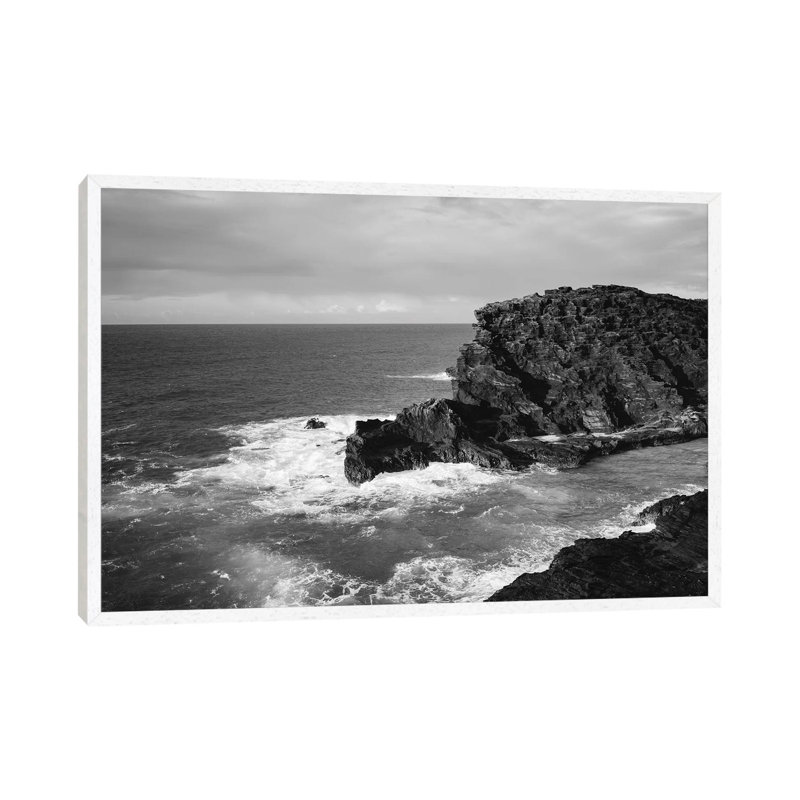 Oahu Hawaii VI by Bethany Young - Print on Canvas, 66.04cm H x 101.6cm W x 3.81cm D, White Framed