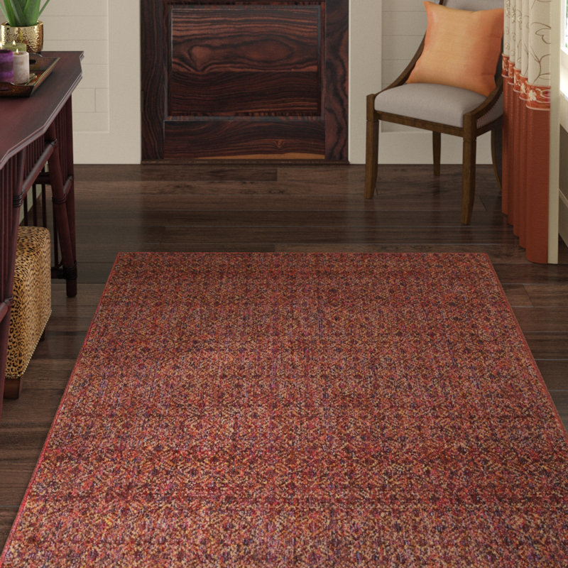 Geometric Indoor Rug, Rectangle 6'7" x 9'6"