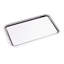Plateau de service rectangulaire en acier inoxydable 11,75 po x 8,25 po Novecento