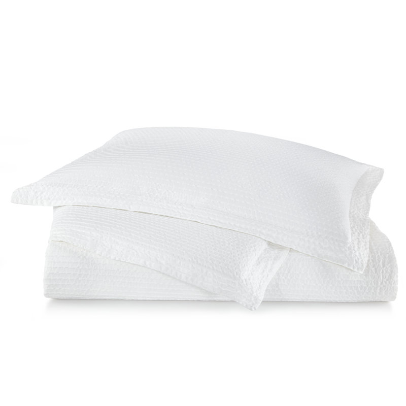 Juliet 100% Cotton Envelope Sham, Standard, White