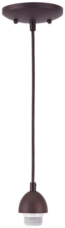 Mensa 1 - Light Single Pendant, Oil-Rubbed Bronze