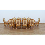Beckworth 10 - Person Double Pedestal Dining Set
