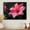 Rose, gris, élégant, simplicité, fuchsia - Fuschia, art mural