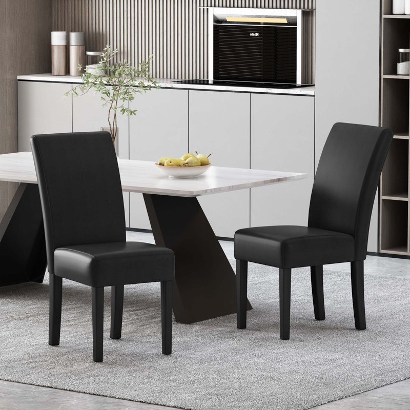 Chaises de salle à manger, Noir