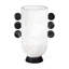 Como Black & White Disc Urn