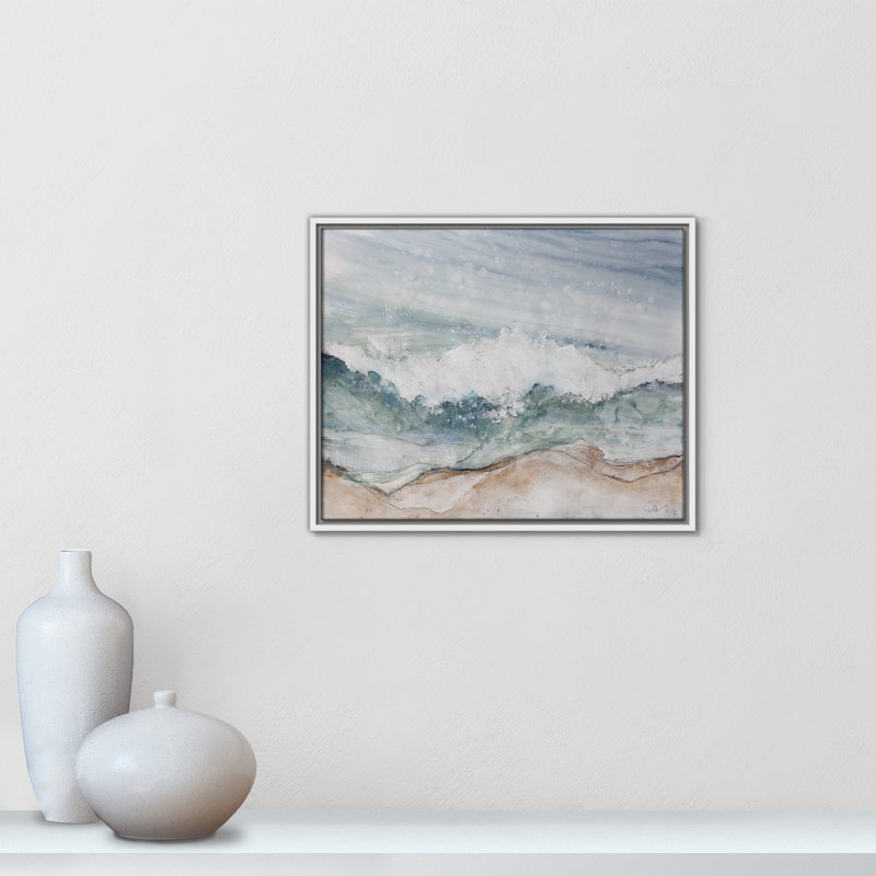 Morning Crush " Morning Crush " by Filippo Ioco, 17.5'' H x 21.5'' W x 2'' D, White Framed