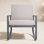 Seadrift Bia Rocking Metal Chair with Cushions