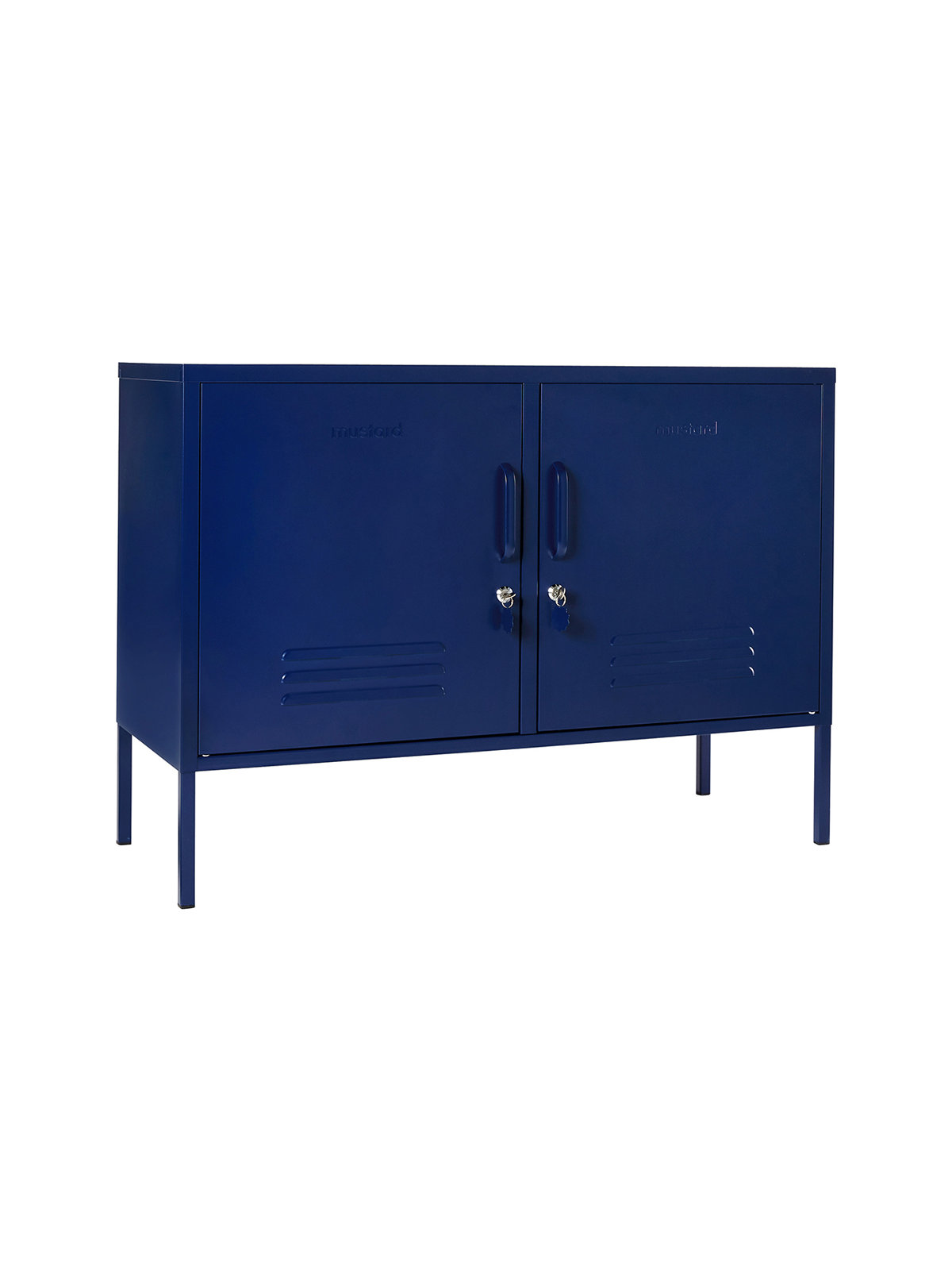 Mustard Made The Lowdown Console Locker, Navy