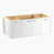 Lin blanc est en rupture de stock