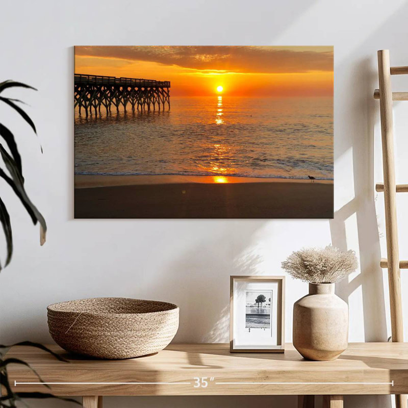 Aletra Wrightsville Beach At Sunset, 16" H x 24" W