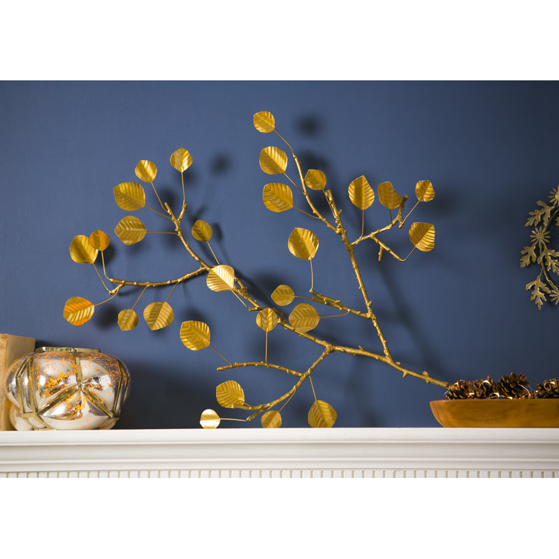 Metal Eucalyptus Arrangement