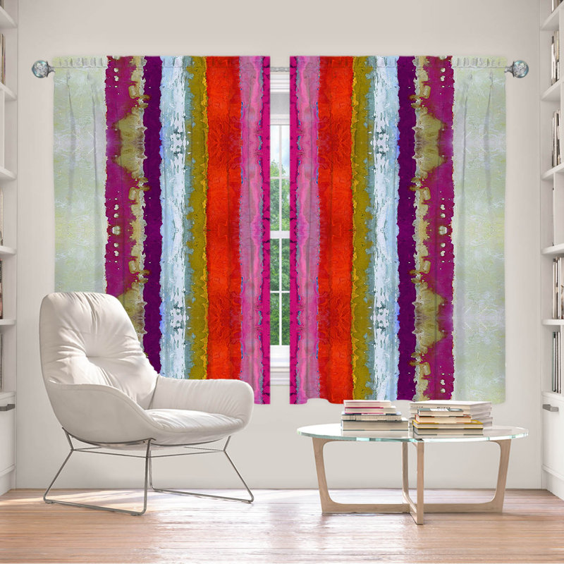 Room Darkening Curtain Pair, 40" W x 52" L