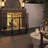 Stange 3 Panel Steel Fireplace Screen