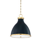 Painted No. 3 2 Light Small Pendant By Mark D. Sikes