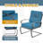 Alekto 4 - Person Patio Conversation Sets with Cushions-1237307664